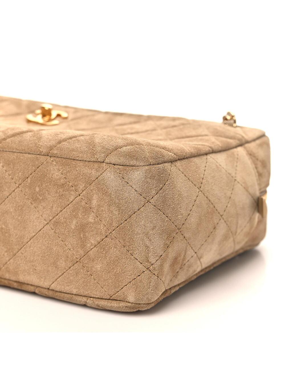 Chanel Suede Calfskin Quilted #295108C85B - Picture 10 of 11